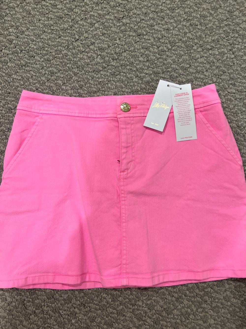 NWT Lilly Pulitzer Colette Skort Rousseau Pink 4
